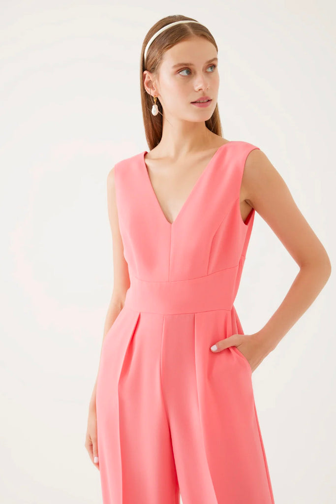 Exquise Kinsely Peach Jumpsuit
