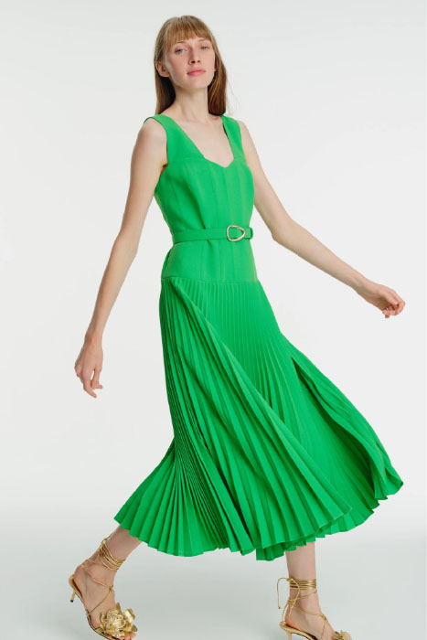 Exquise Cecila Green Dress Green