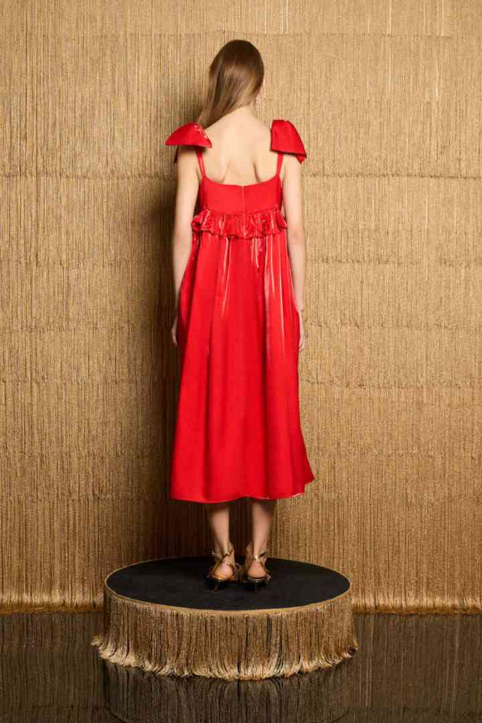 Sister Jane Cecilia Bow Midi Dress
