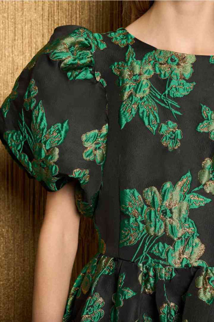 Sister Jane Bonnie Jacquard Midi Dress