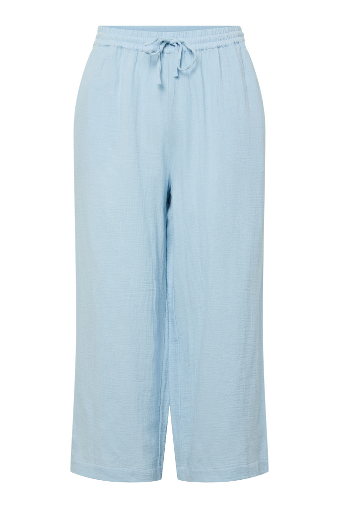 Pieces Sastina Culotte Pants Blue