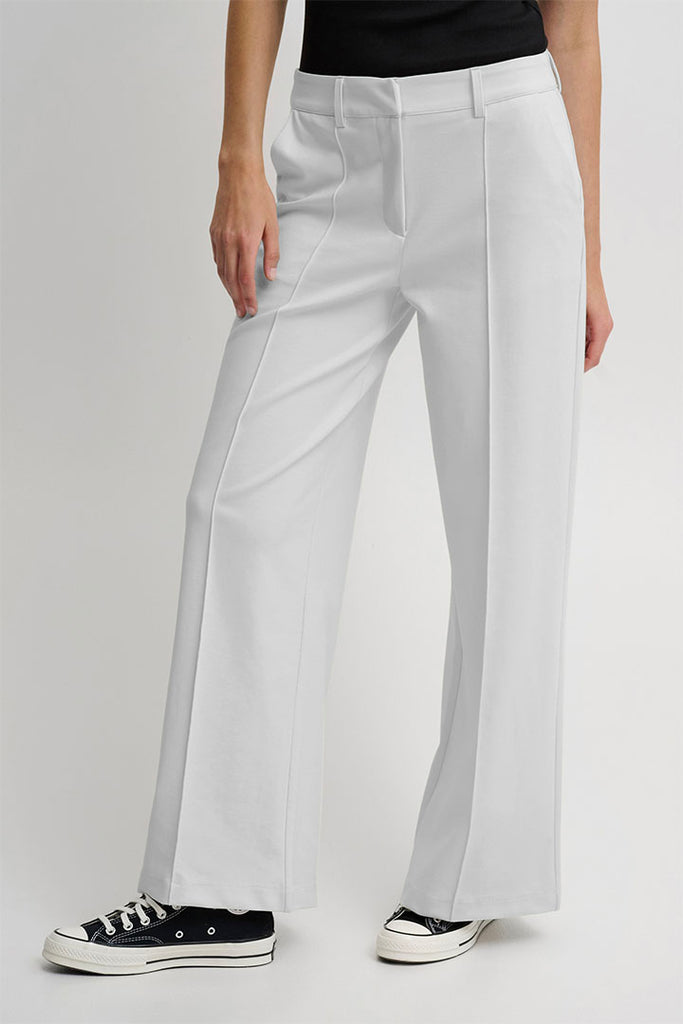 Ichi Kate Sus Office Wide Pants White