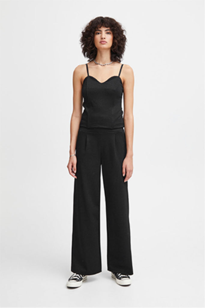 Ichi Kate Lurx Sparkles Wide Pants