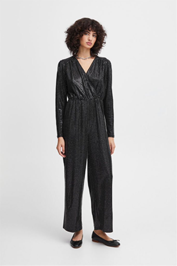 Ichi Loane Jumpsuit Black