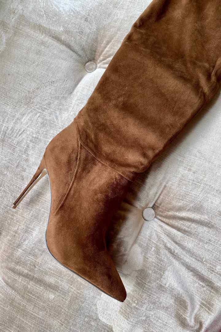 Korrine suede over online the knee boot