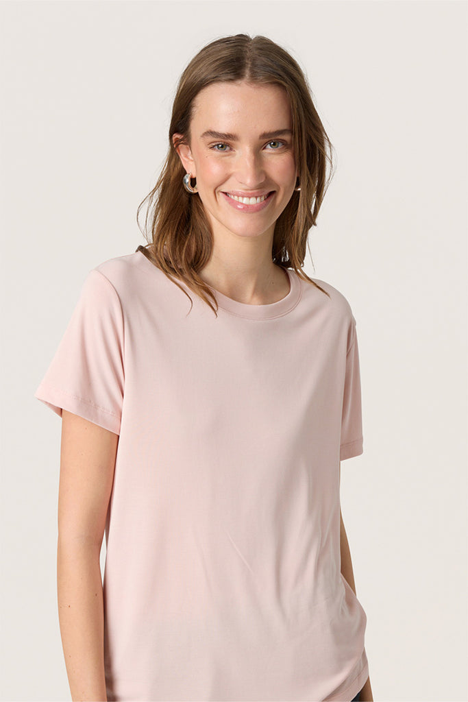 Soaked in Luxury Columbine Crew Neck T Shirt