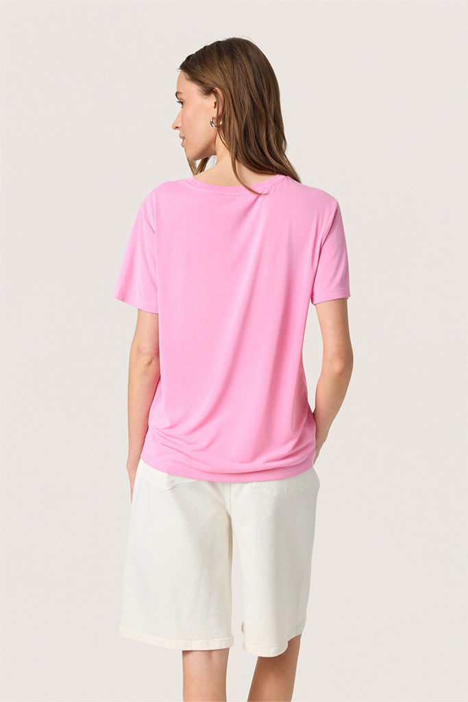 Soaked in Luxury Columbine Crew Neck T Shirt