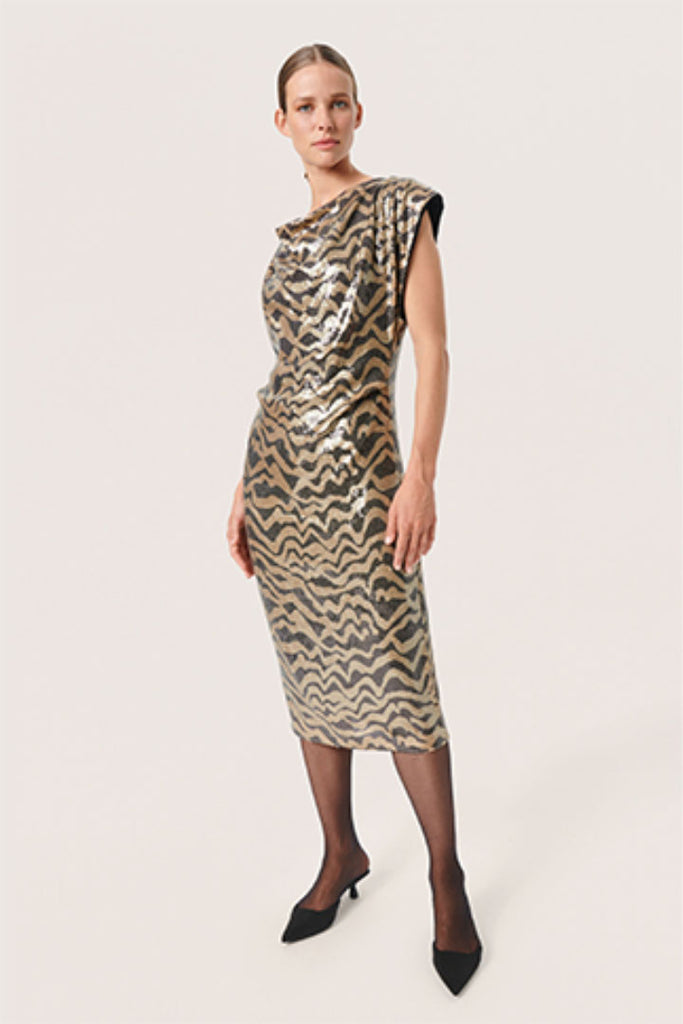 Soaked in Luxury Susie Dress Gold