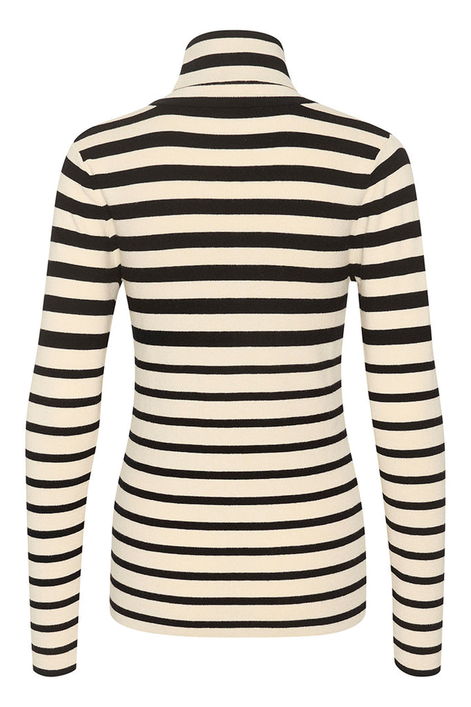 Soaked in Luxury Spina Striped Rollneck