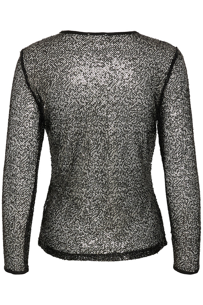 Soaked in Luxury Adea Sequin Blouse