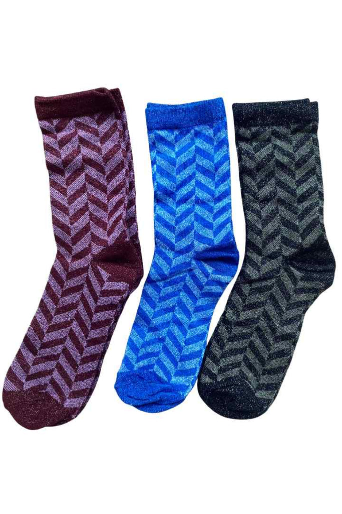 Nümph Shine Glitter Socks Multipack
