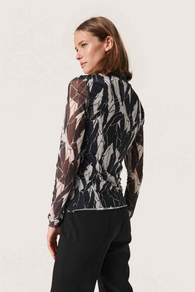 Soaked in Luxury Aldora Mockneck Top