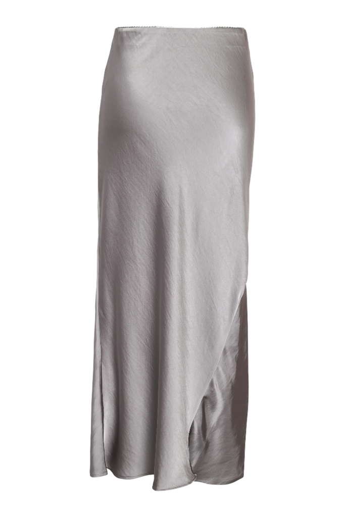 Noisy May Sasha Maxi Skirt Grey
