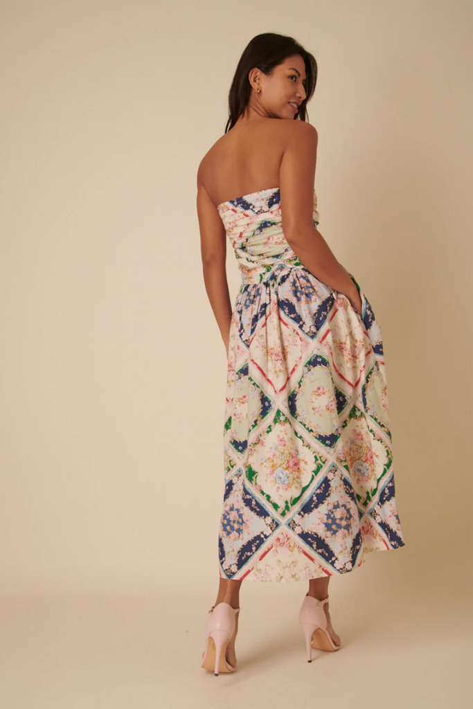 Nobodys Child Felicity Midi Print Dress