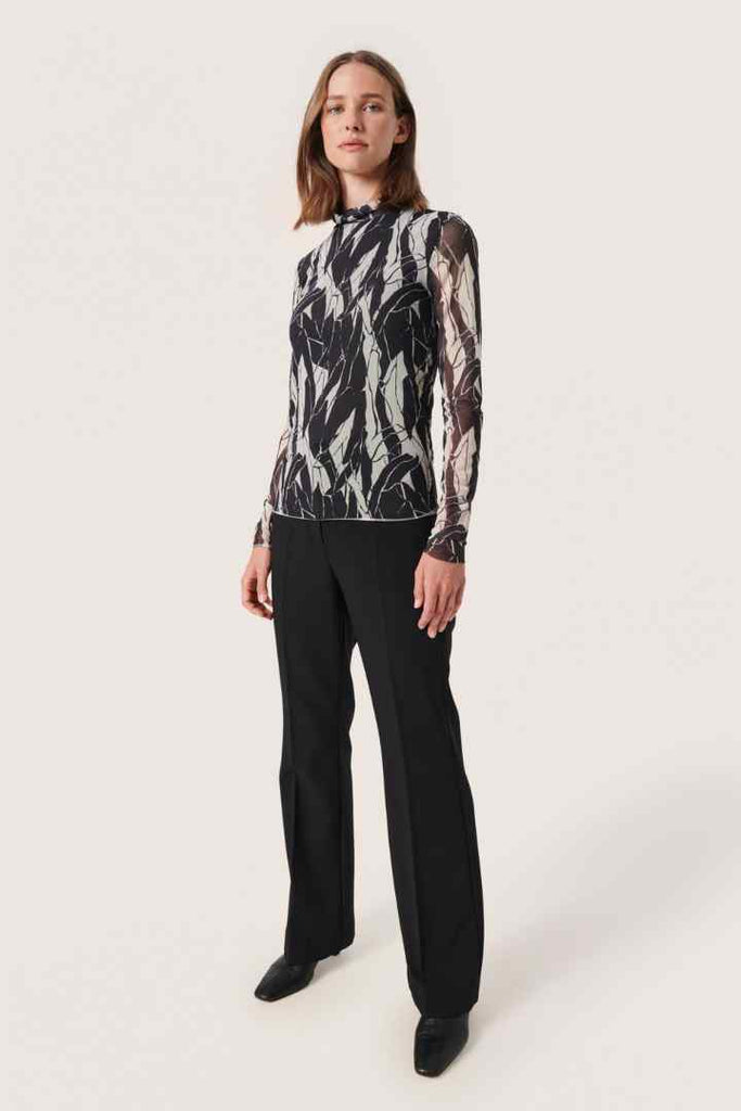 Soaked in Luxury Aldora Mockneck Top