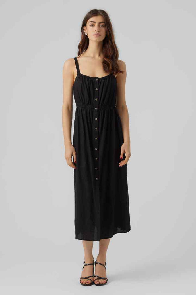 Vero Moda Fia 7/8 Dress Black