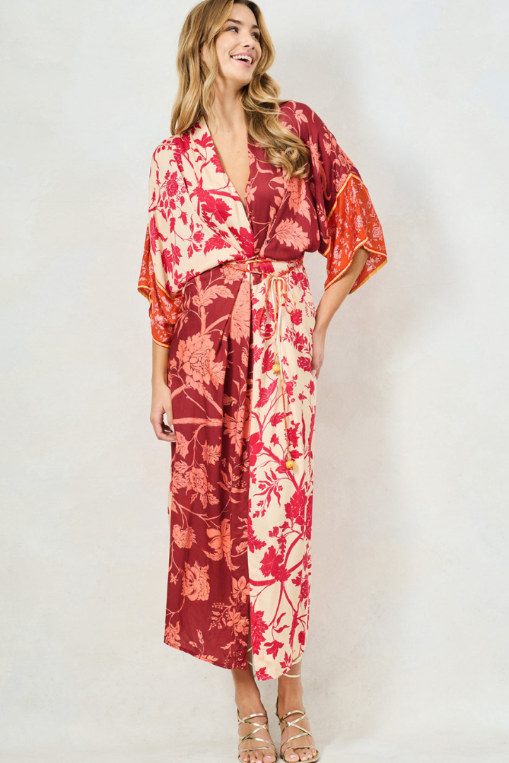 The Salma Kimono Sleeve Midi Dress willow.ie The Salma Kimono Sleeve Midi Dress willow.ie