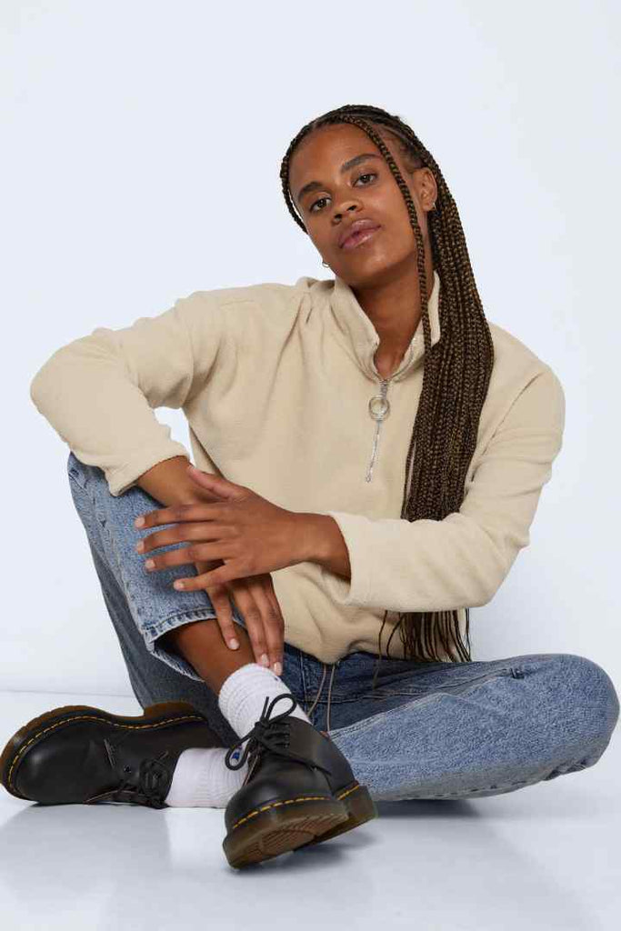 Noisy May Misser Cropped Fleece