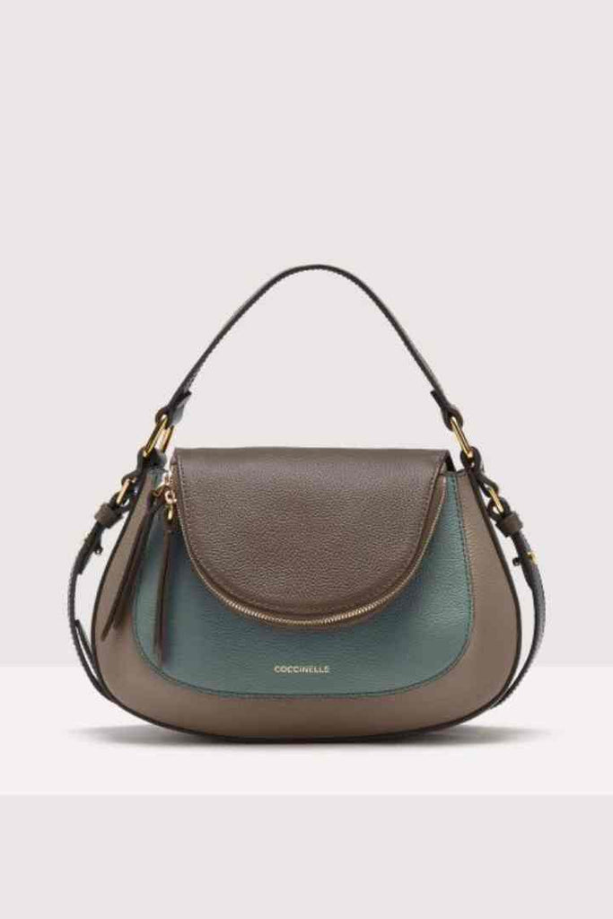 Coccinelle Grained Leather Handbag