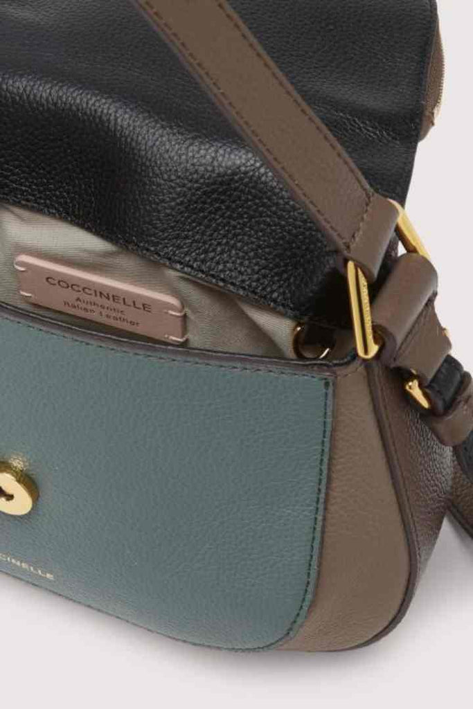 Coccinelle Grained Leather Handbag