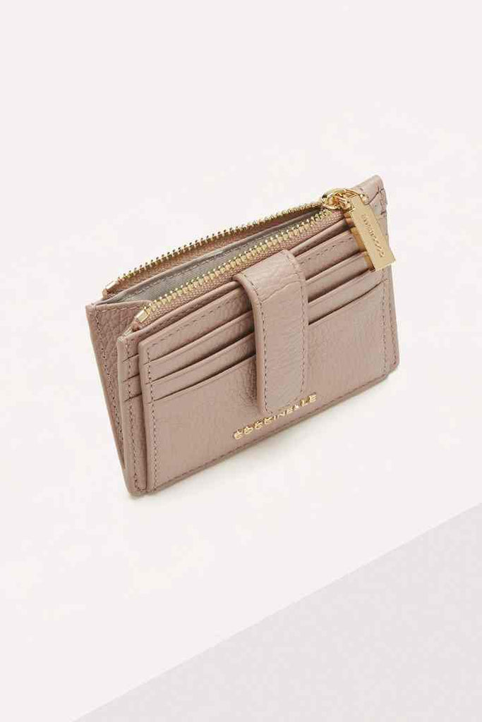 Coccinelle Grained Leather Card Holder