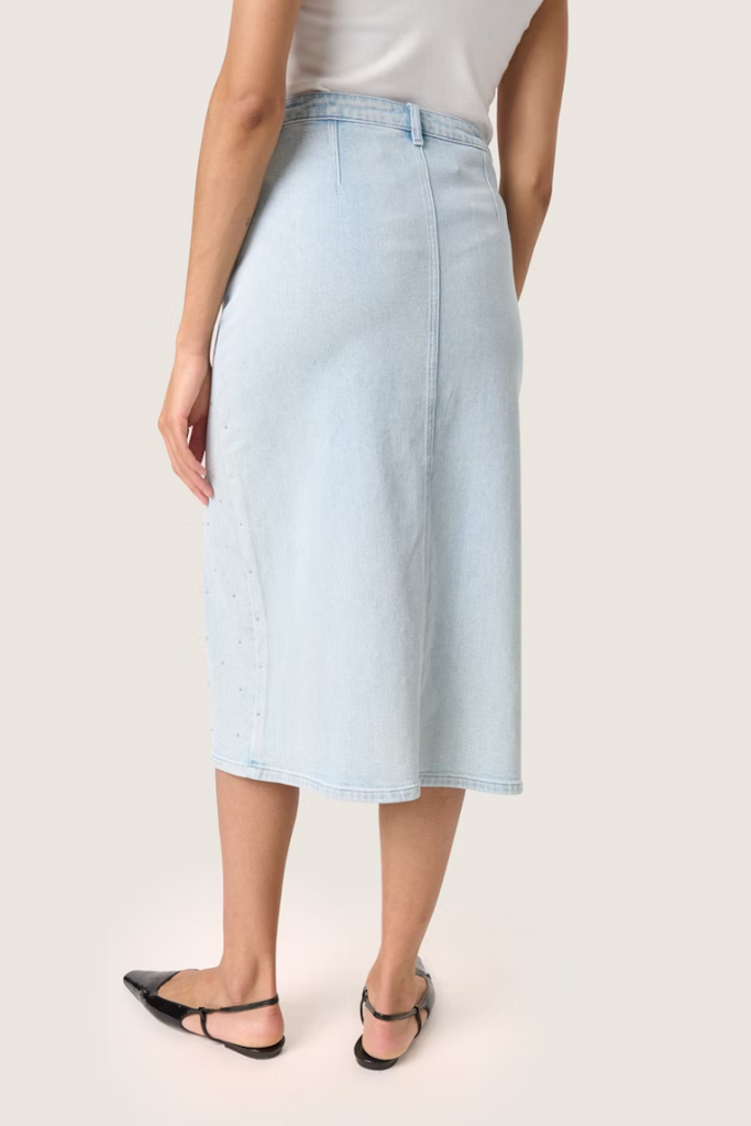 Soaked in Luxury Romy Denim Skirt