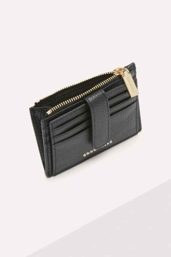 Coccinelle Grained Leather Card Holder