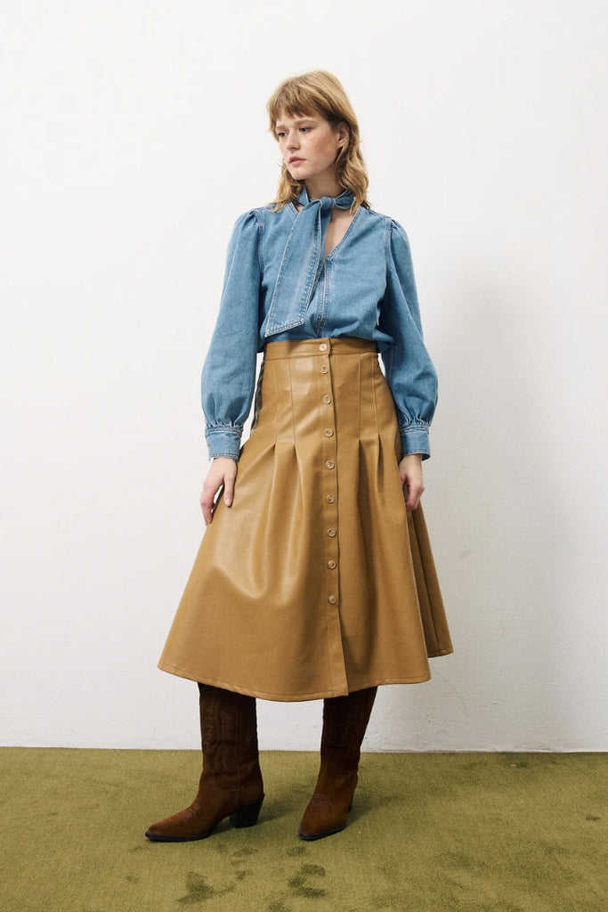 Frnch Abelone Denim Shirt
