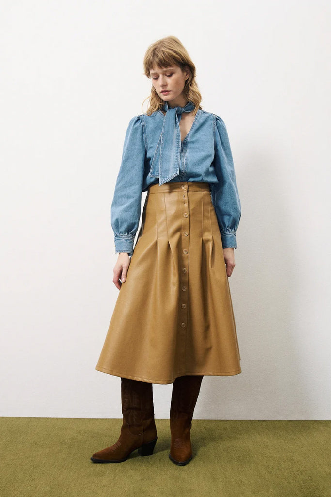 Frnch Abelone Denim Shirt