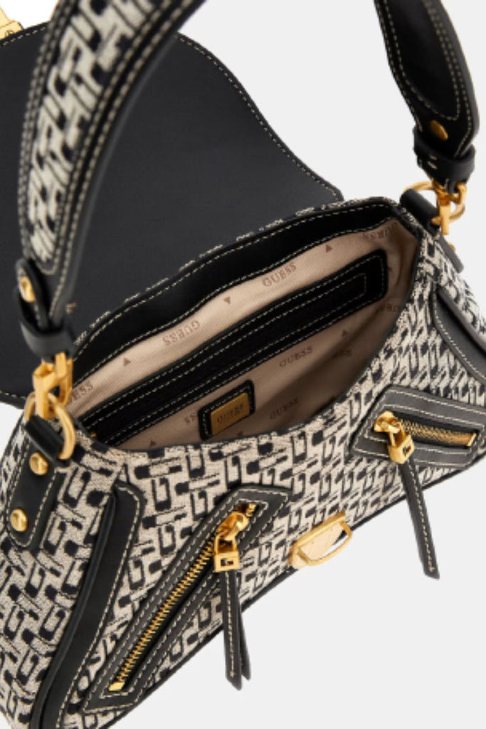 Guess Accessories Belle Vintage Denim Shoulder Bag