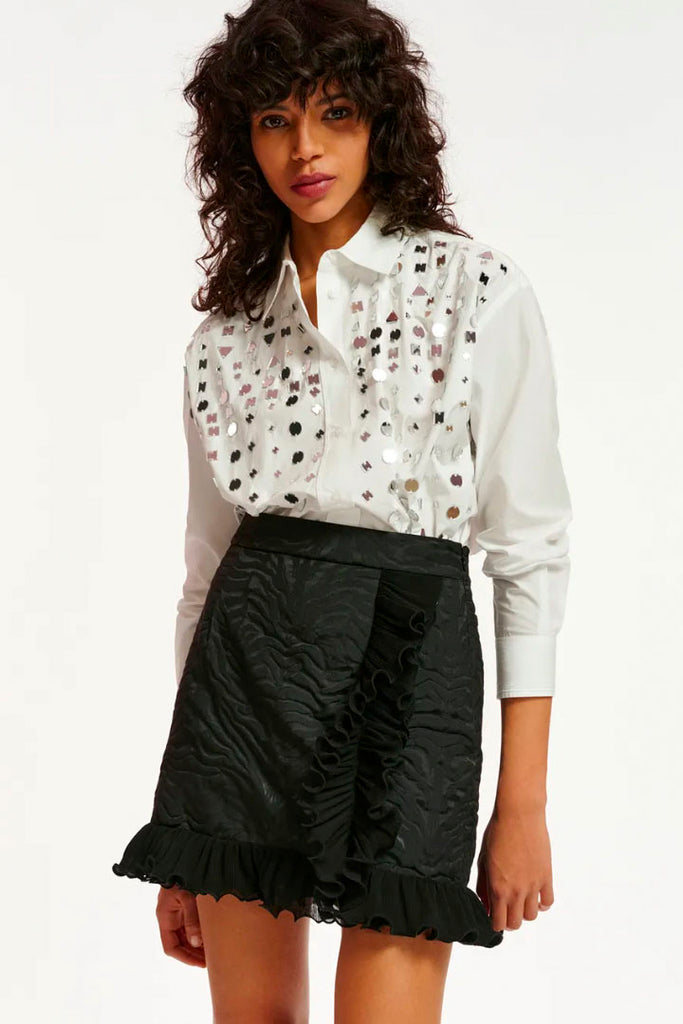 Essential Antwerp Efirework Mirror Shirt White