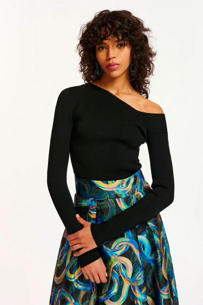 Essential Antwerp Emeric Knitted Top Black