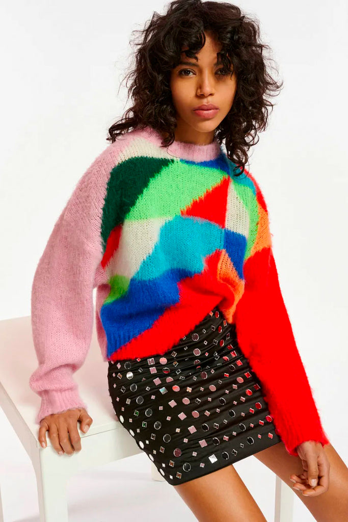 Essential Antwerp Eshiny Satin Mirror Skirt