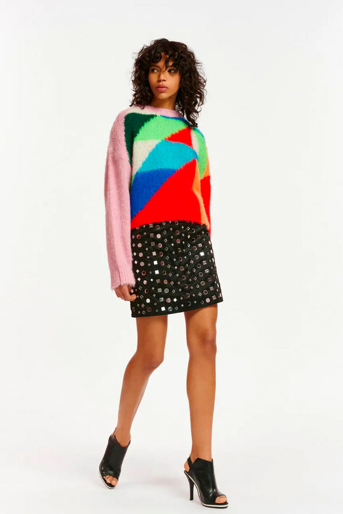 Essential Antwerp Eshiny Satin Mirror Skirt