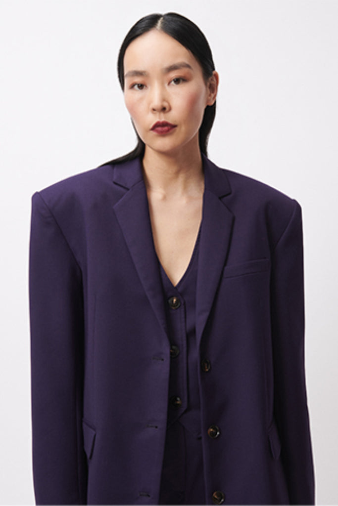 Frnch Samira Blazer Purple