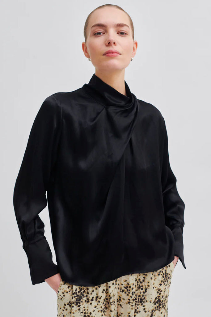 SECOND FEMALE Fearless Blouse Black