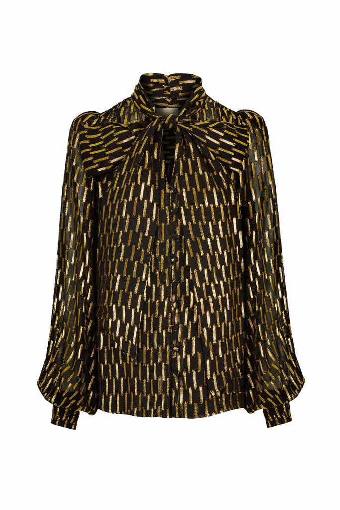 Queens of Archive Foxy Pussy Bow Blouse