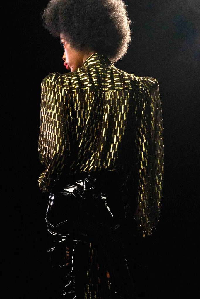 Queens of Archive Foxy Pussy Bow Blouse