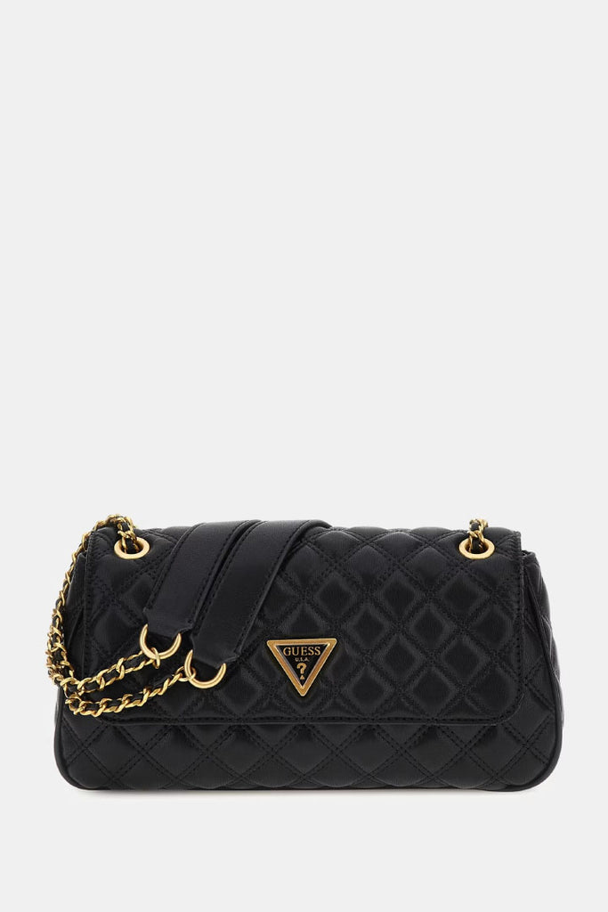 Guess Accessories Giully Quilted Crossbody Bag Black OS