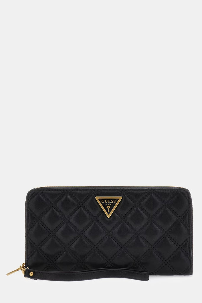Guess Accessories Giully quilted maxi wallet Black OS
