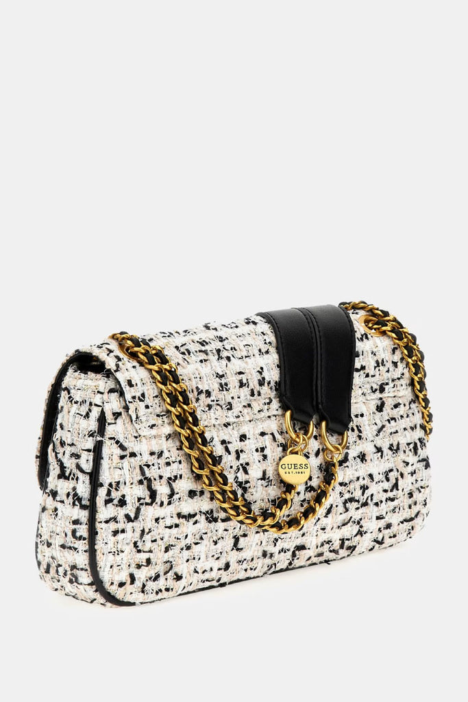 Guess Accessories Giully Tweed Crossbody