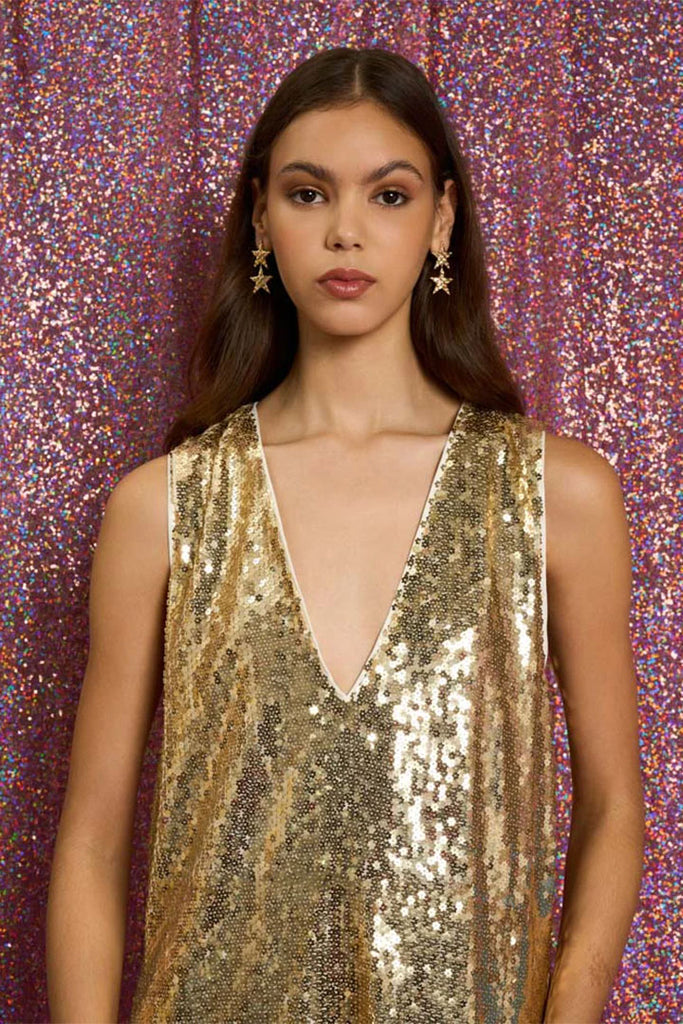 Sister Jane Glitterball Sequin Mini Dress