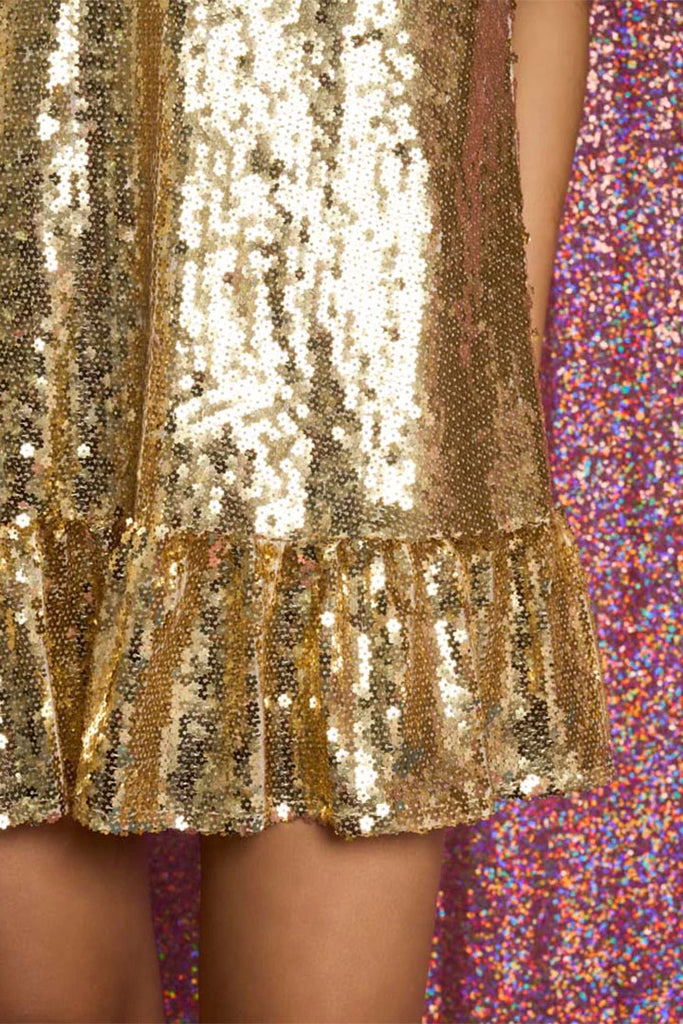 Sister Jane Glitterball Sequin Mini Dress