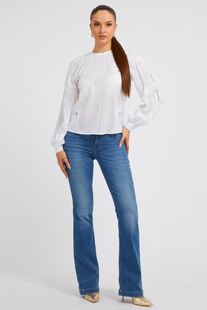 Guess Clothing Embro Top