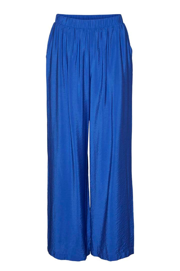Vero Moda Iris High Waist Wide Pants Blue