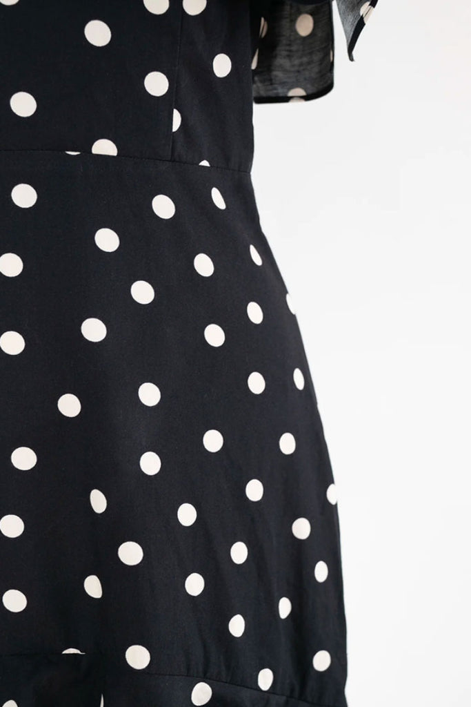 Queens of Archive Jeen Noir One Shoulder Dress