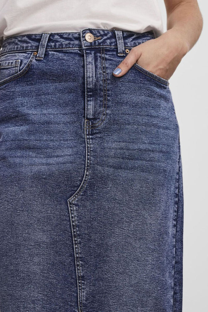 Pieces Jessie Denim Skirt