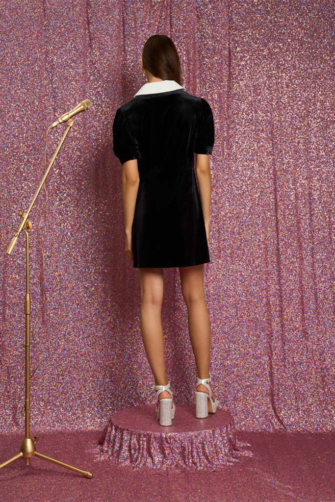 Sister Jane Jolene Velvet Mini Dress
