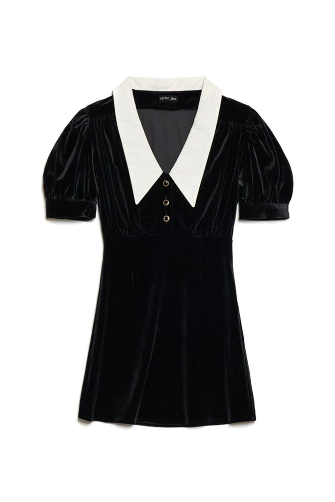 Sister Jane Jolene Velvet Mini Dress