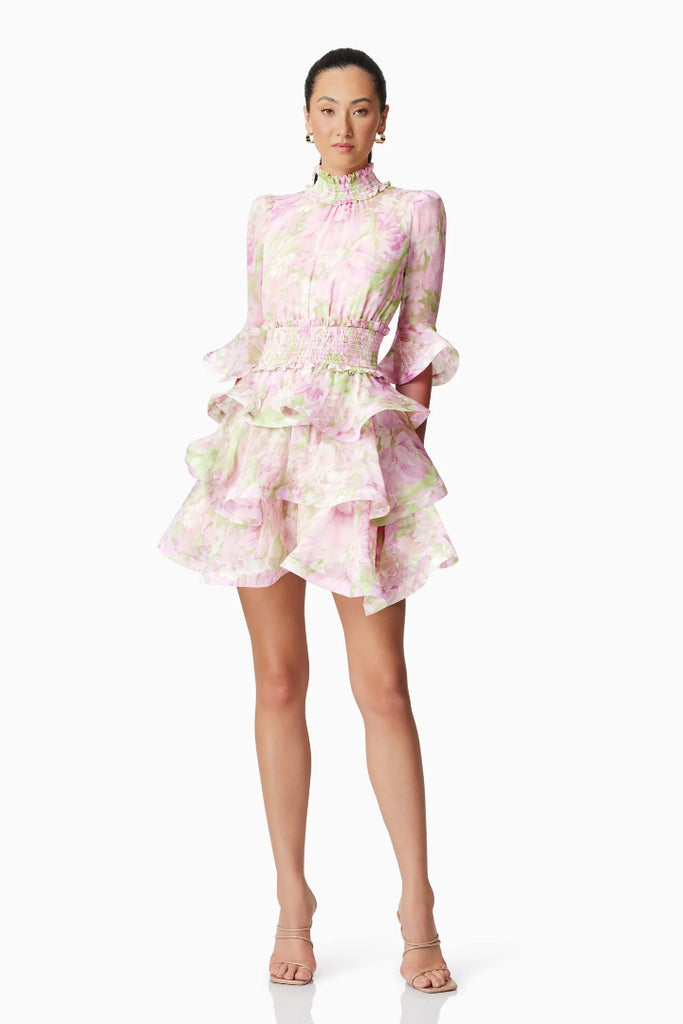 Elliatt Morgan Tiered Mini Dress
